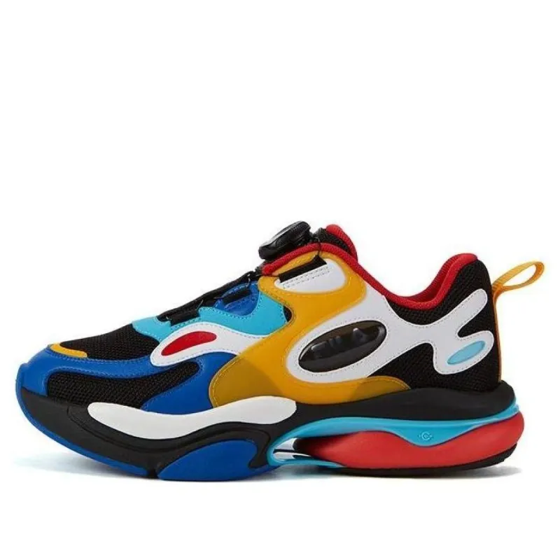 (GS) FILA Casual Fashion Running Shoes 'Blue Red Orange' K15B311107FBB sold by KicksCrew