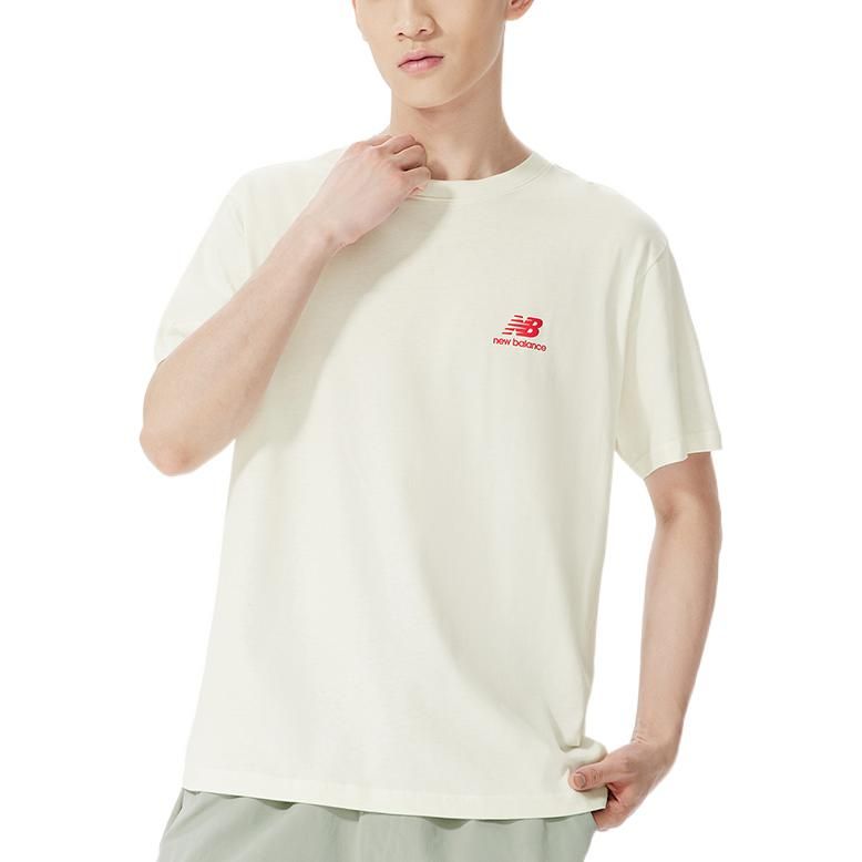 New Balance Lifestyle Graphic Print Tee 'White' AMT22394-IV sold by KicksCrew product image thumbnail 4