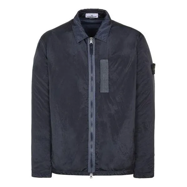 STONE ISLAND Lightweight Jacket 'Navy' 7715Q0519-V0020 sold by KicksCrew