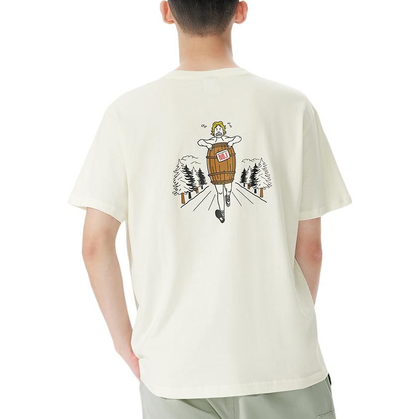 New Balance Lifestyle Graphic Print Tee 'White' AMT22394-IV sold by KicksCrew product image thumbnail 5