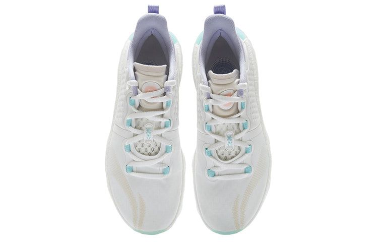 (WMNS) Li-Ning No Boundaries 3 'Rice White Bad Five Purple' AFPR030-3 sold by KicksCrew product image thumbnail 5