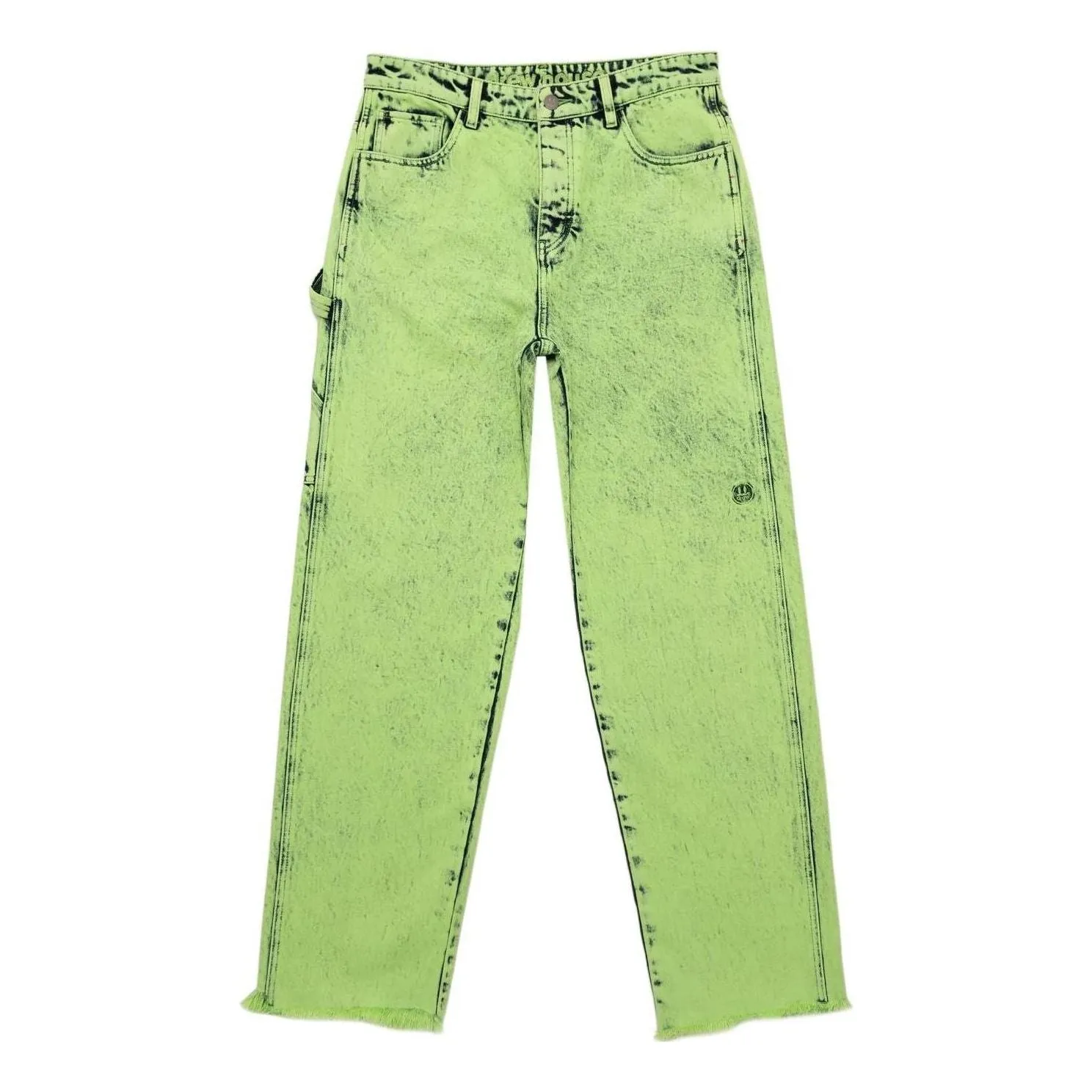 Drew House Carpenter Jeans 'Painted Lime' DR-SS22-139 sold by KicksCrew