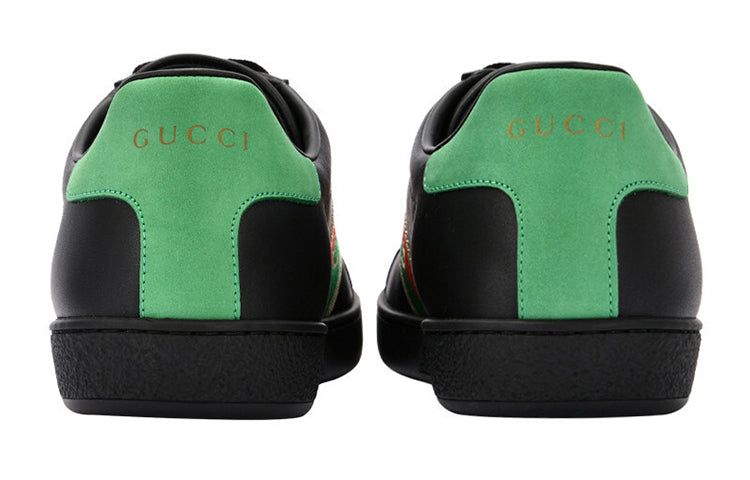 (WMNS) Gucci Ace Elastic Web 'Interlocking G - Black' 645767-1XGM0-1096 sold by KicksCrew product image thumbnail 6