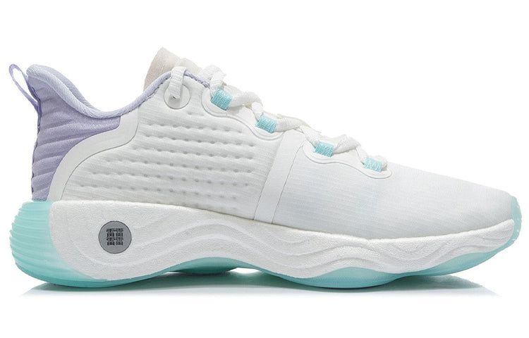 (WMNS) Li-Ning No Boundaries 3 'Rice White Bad Five Purple' AFPR030-3 sold by KicksCrew product image thumbnail 2