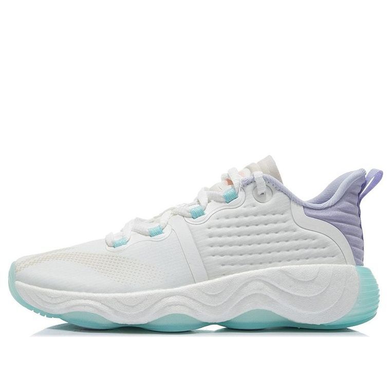 (WMNS) Li-Ning No Boundaries 3 'Rice White Bad Five Purple' AFPR030-3 sold by KicksCrew