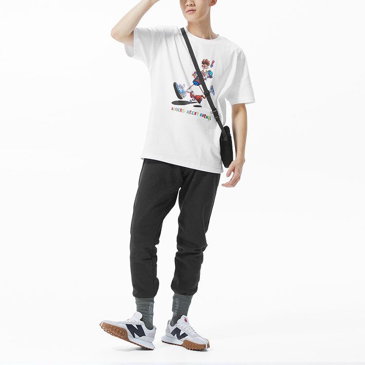 New Balance Graphic Logo T-shirt 'White' AMT21553-WT sold by KicksCrew product image thumbnail 4