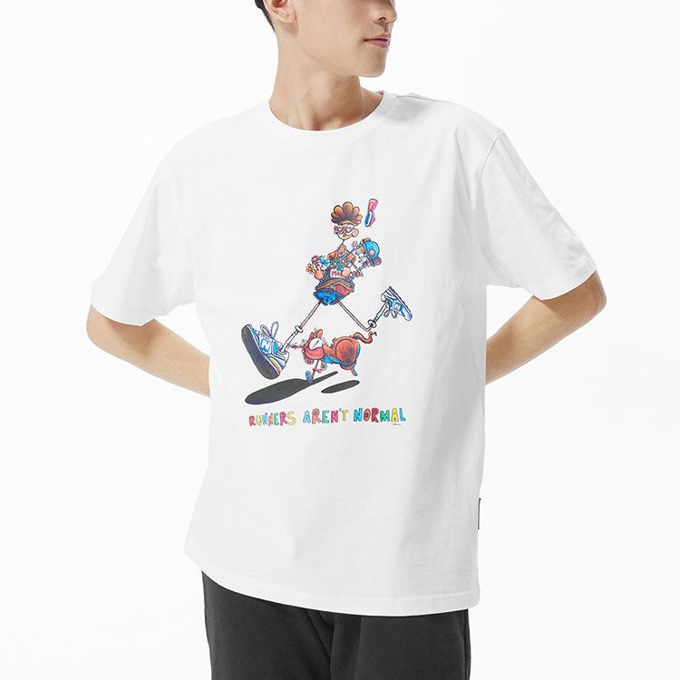 New Balance Graphic Logo T-shirt 'White' AMT21553-WT sold by KicksCrew product image thumbnail 2