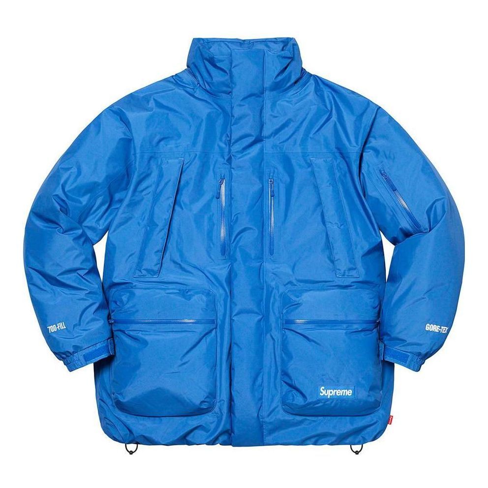 Supreme GORE-TEX 700-Fill Down Parka 'Blue' SUP-FW22-816 sold by KicksCrew product image thumbnail 2