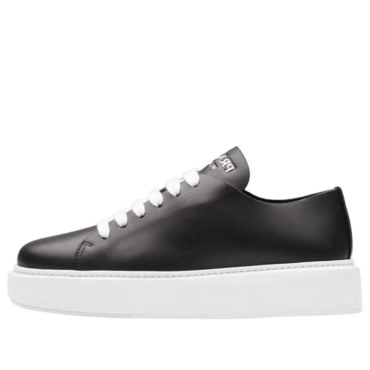 (WMNS) PRADA Platform Sneakers 'Black Leather' 1E440L_3A6F_F0967_F_045 sold by KicksCrew