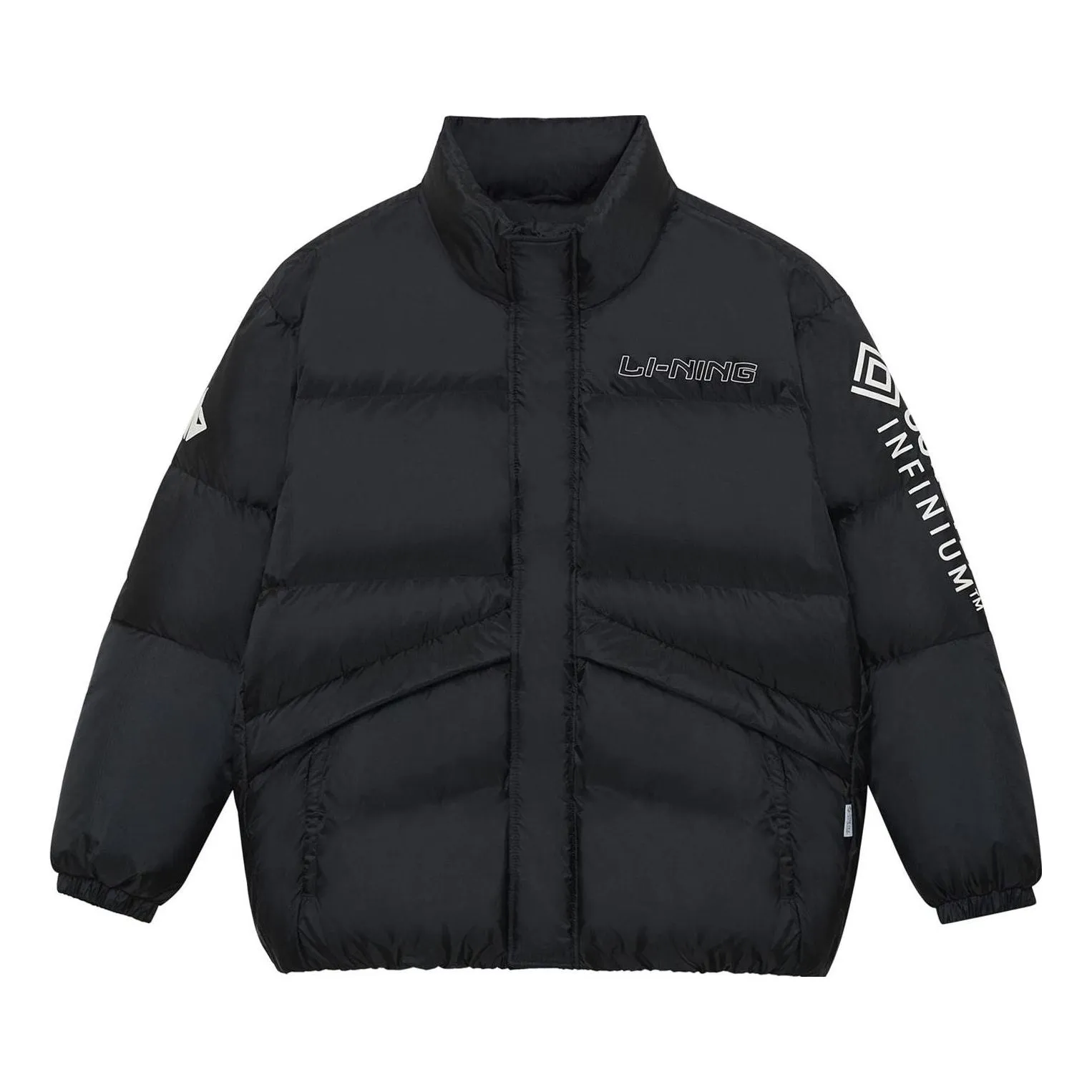 Li-Ning Jimmy Butler Logo Down Jacket 'Black' AYMS243-1 sold by KicksCrew