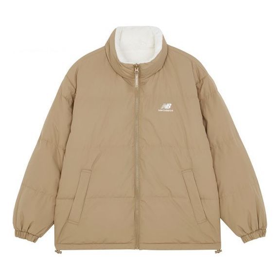 New Balance Logo Print Jacket 'Khaki White' 5PB43153-DB sold by KicksCrew