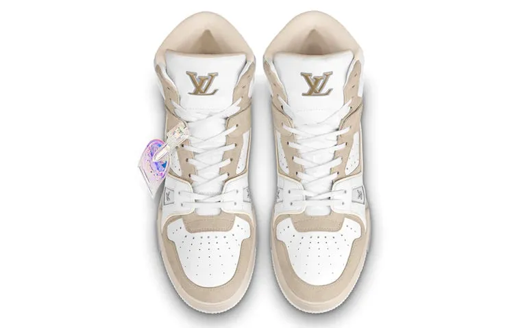 LOUIS VUITTON Trainer Ankle Sneakers 'Beige' 1A7P27 sold by KicksCrew product image thumbnail 2