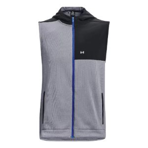 Under Armour Storm Sweater Fleece Vest 'Grey Black' 1373416-035 sold by KicksCrew
