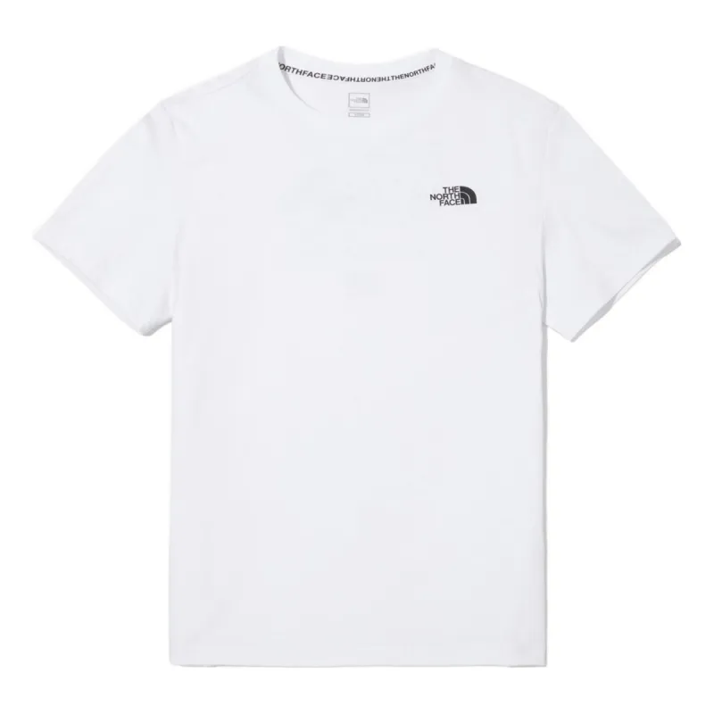 THE NORTH FACE City Travel T-Shirt 'White Black' NT7UN18B sold by KicksCrew