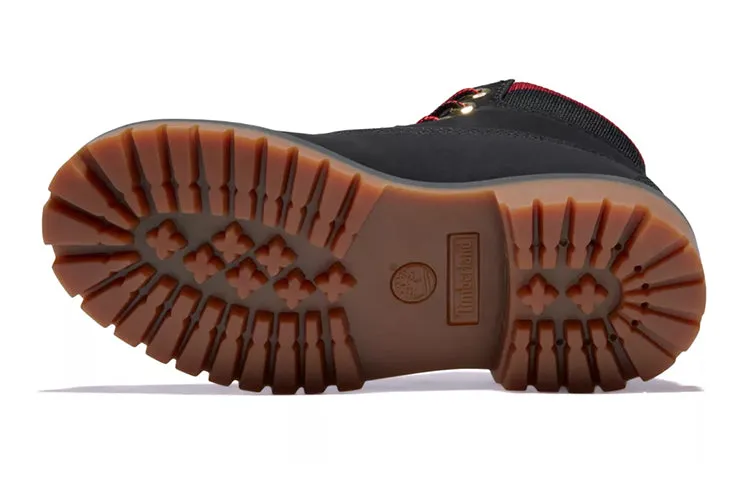 (GS) Timberland 6 Inch Premium Waterproof Boots 'Black Red' A2FNV001 sold by KicksCrew product image thumbnail 5