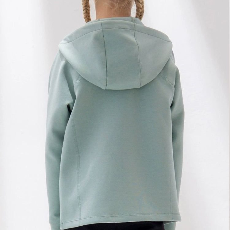 (GS) Mizuno Graphic Casual Hoodie 'Teal' 32CA2A52 sold by KicksCrew product image thumbnail 4