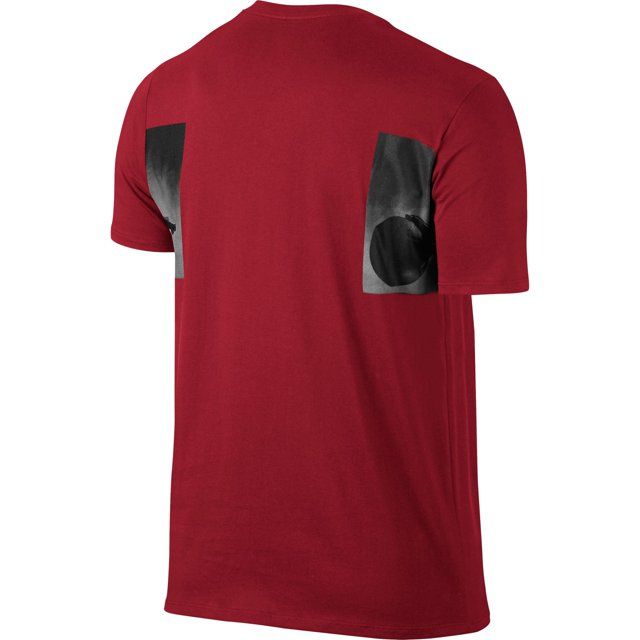 Air Jordan Sportswear Wings Athletic Casual T-Shirt 'Red' 862431-687 sold by KicksCrew product image thumbnail 2