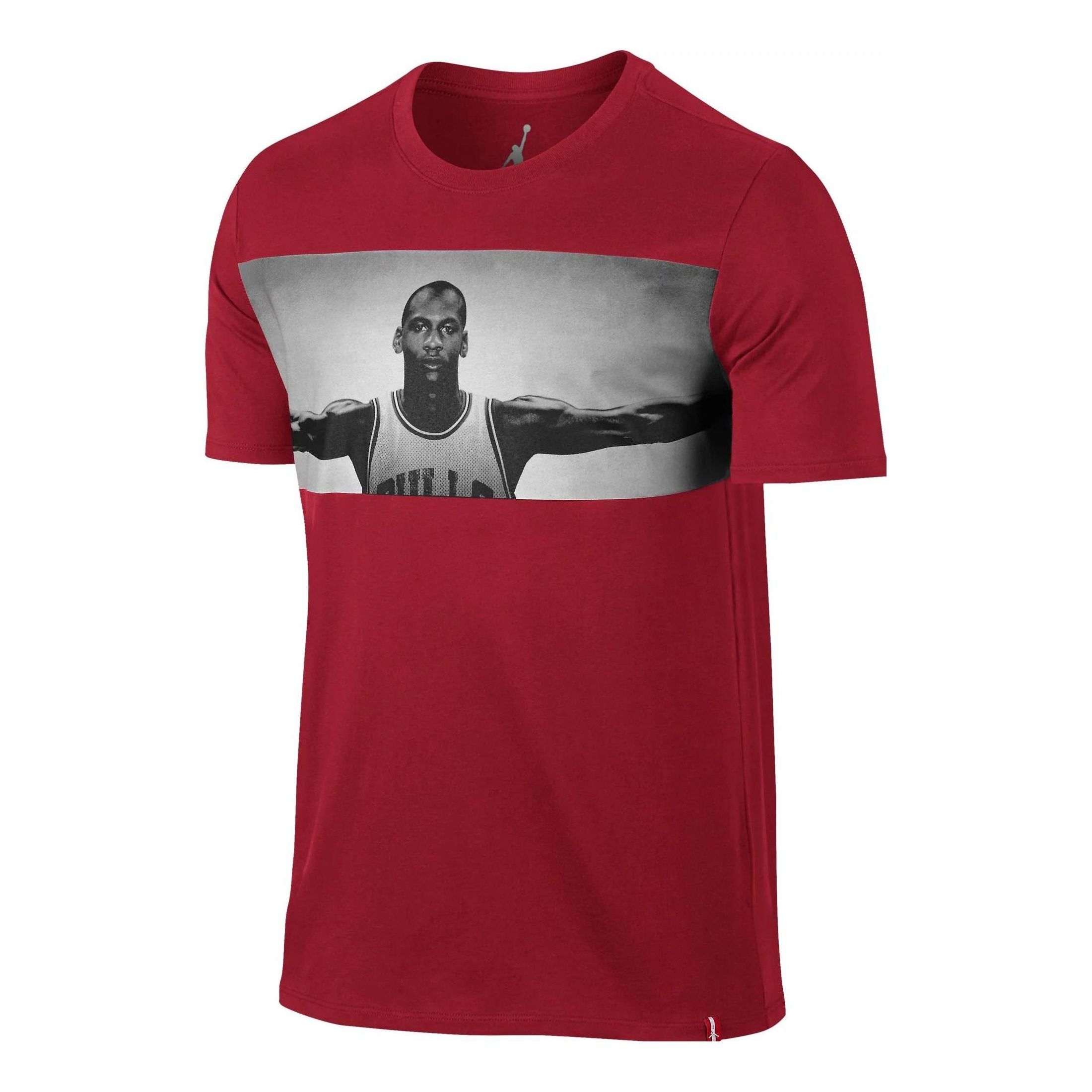 Air Jordan Sportswear Wings Athletic Casual T-Shirt 'Red' 862431-687 sold by KicksCrew