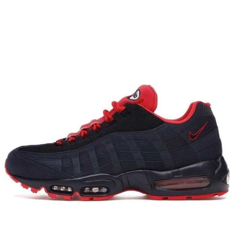 navy red air max 95