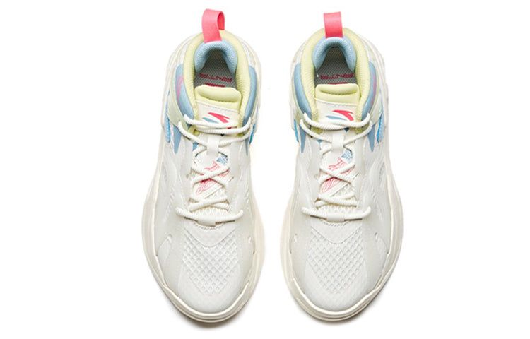 (WMNS) ANTA Casual Sports Shoes 'White Blue Yellow' 922038020-3 sold by KicksCrew product image thumbnail 3