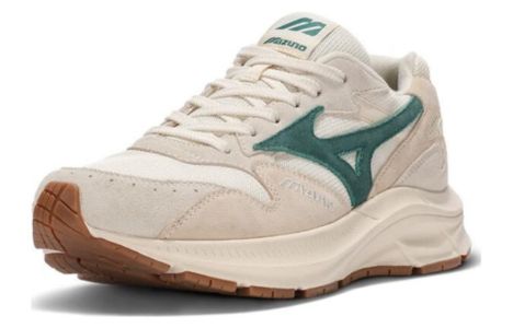 Mizuno Pi Retro Low 'White Green' D1GH2323-04 sold by KicksCrew