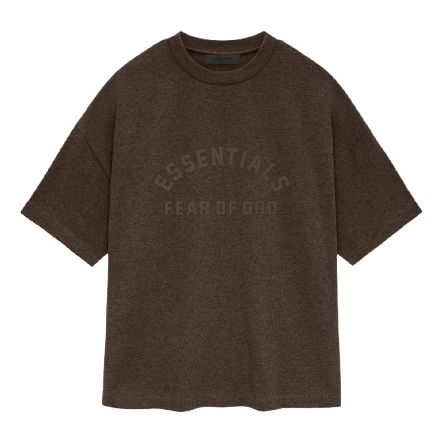 Fear of God Essentials SS24 Heavy T-shirt 'Heather Wood' 125SU242002F sold by KicksCrew