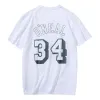 Mitchell & Ness x NBA Lakers Round-neck T-shirt 'Shaquille O'Neal 34' MN13S17-SON sold by KicksCrew