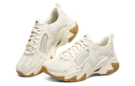(WMNS) Skechers Stamina V3 Shoes 'White Tan' 896151-NAT sold by KicksCrew