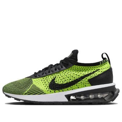 (WMNS) Nike Air Max Flyknit Racer 'Volt Black' DM9073-700 sold by KicksCrew