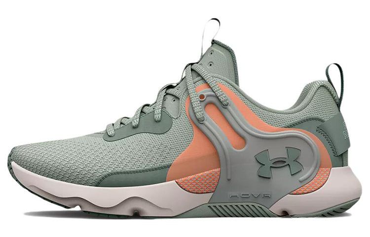 (WMNS) Under Armour HOVR Apex 3 Cross Trainer 'Green Orange' 3024272-302 sold by KicksCrew product image thumbnail 2