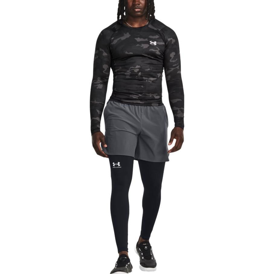 Under Armour ColdGear Infrared Compression Printed Crew 'Black Silver' 1381744-001 sold by KicksCrew product image thumbnail 3