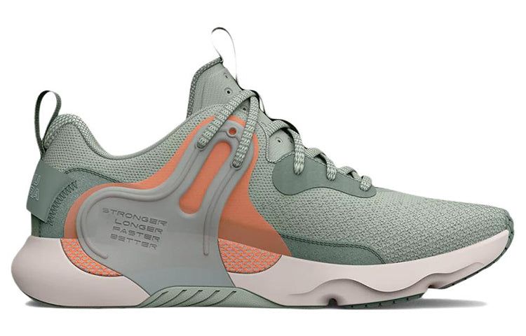 (WMNS) Under Armour HOVR Apex 3 Cross Trainer 'Green Orange' 3024272-302 sold by KicksCrew product image thumbnail 3