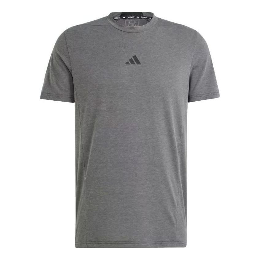adidas Designed for Training Workout Tee 'Grey' IS3809 sold by KicksCrew