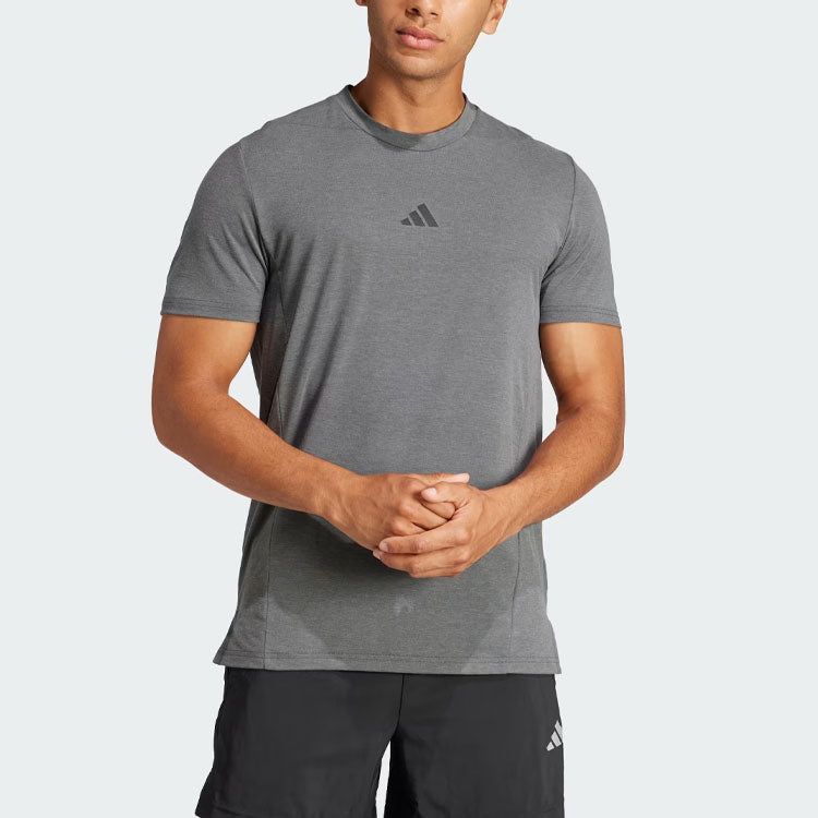 adidas Designed for Training Workout Tee 'Grey' IS3809 sold by KicksCrew product image thumbnail 3