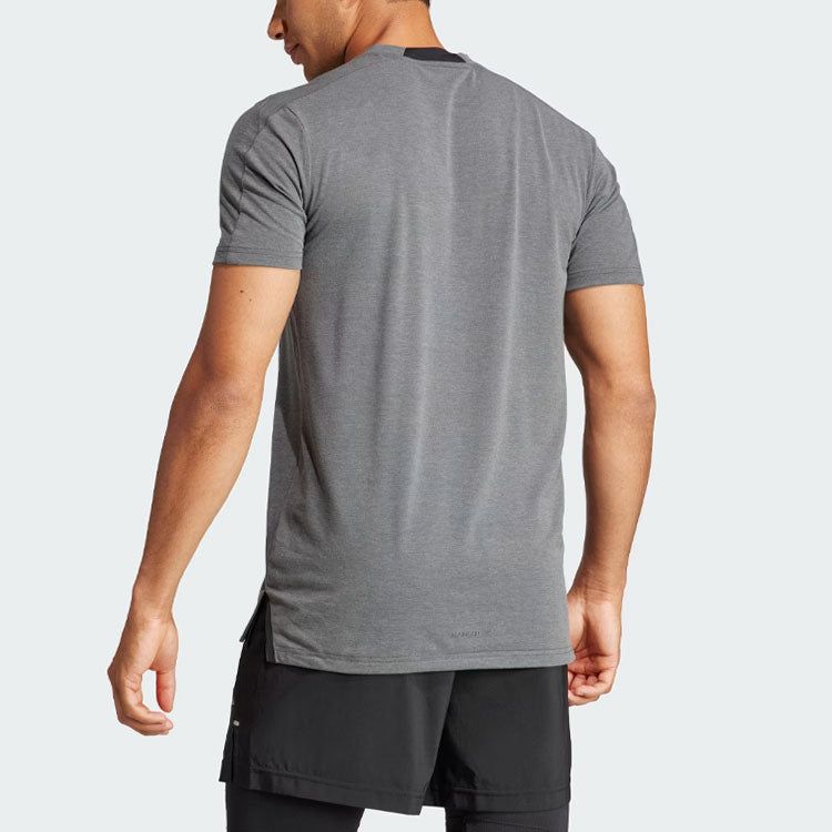 adidas Designed for Training Workout Tee 'Grey' IS3809 sold by KicksCrew product image thumbnail 4