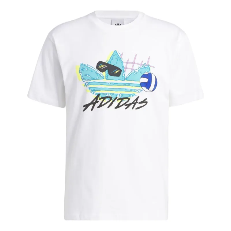adidas Beach Sports Trefoil T-shirt 'White' IL4729 sold by KicksCrew