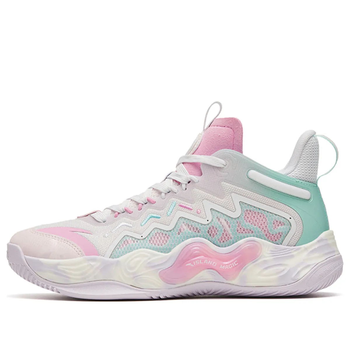 WMNS) ANTA Magic Cement 'White Pink Green' 922321610S-1 | Parallel