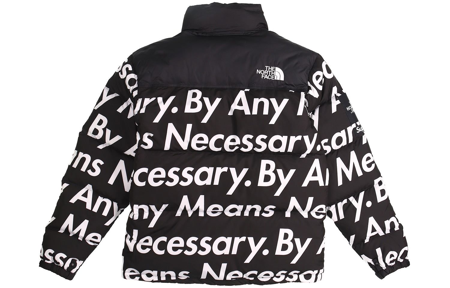 Supreme FW15 X The North Face By Any Means Nuptse Jacket 'Black' SUP-FW15-620 sold by KicksCrew product image thumbnail 2