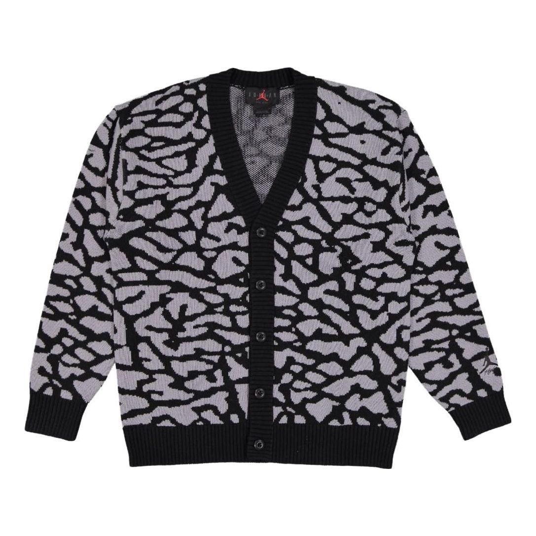Air Jordan Flight Heritage Cardigan 'Black Cement Grey' DV7573-010 sold by KicksCrew