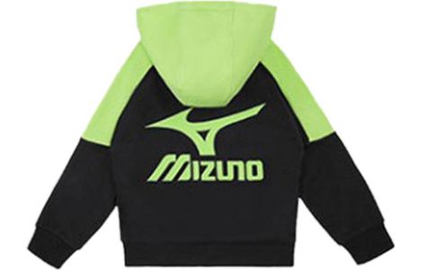 (GS) Mizuno Sportwear Hoodie 'Black' 32CA3926 sold by KicksCrew