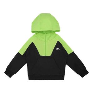 (GS) Mizuno Sportwear Hoodie 'Black' 32CA3926 sold by KicksCrew