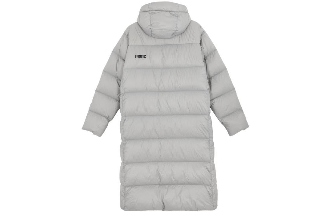Puma Lightweight Hooded Down Coat 'Grey' 678345-14 sold by KicksCrew product image thumbnail 2