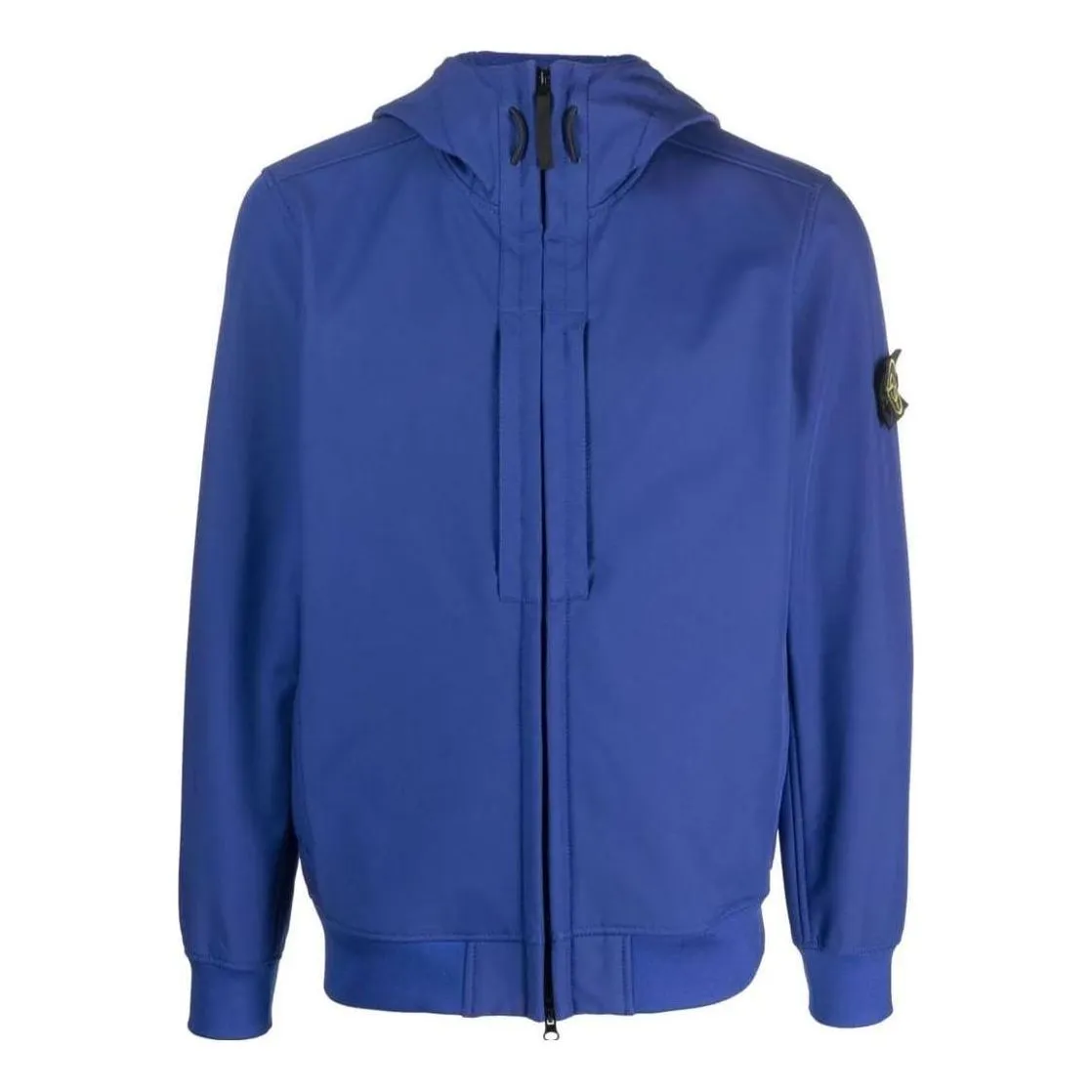 STONE ISLAND Soft Shell Hoody Jacket 'Blue' 7915Q0122-V0022 sold by KicksCrew