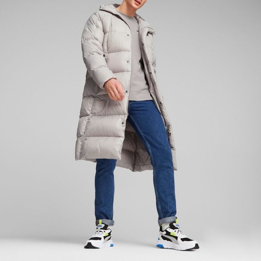 Puma Lightweight Hooded Down Coat 'Grey' 678345-14 sold by KicksCrew product image thumbnail 3