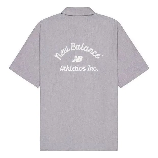 New Balance Athletics Sports Club Shirt 'Grey' NAE22161-CHL sold by KicksCrew