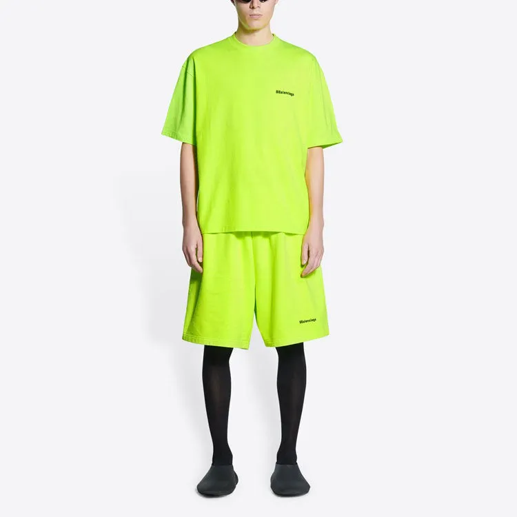 Balenciaga BB Corporate T-shirt Medium Fit 'Yellow' 612966TJV877110 sold by KicksCrew product image thumbnail 3
