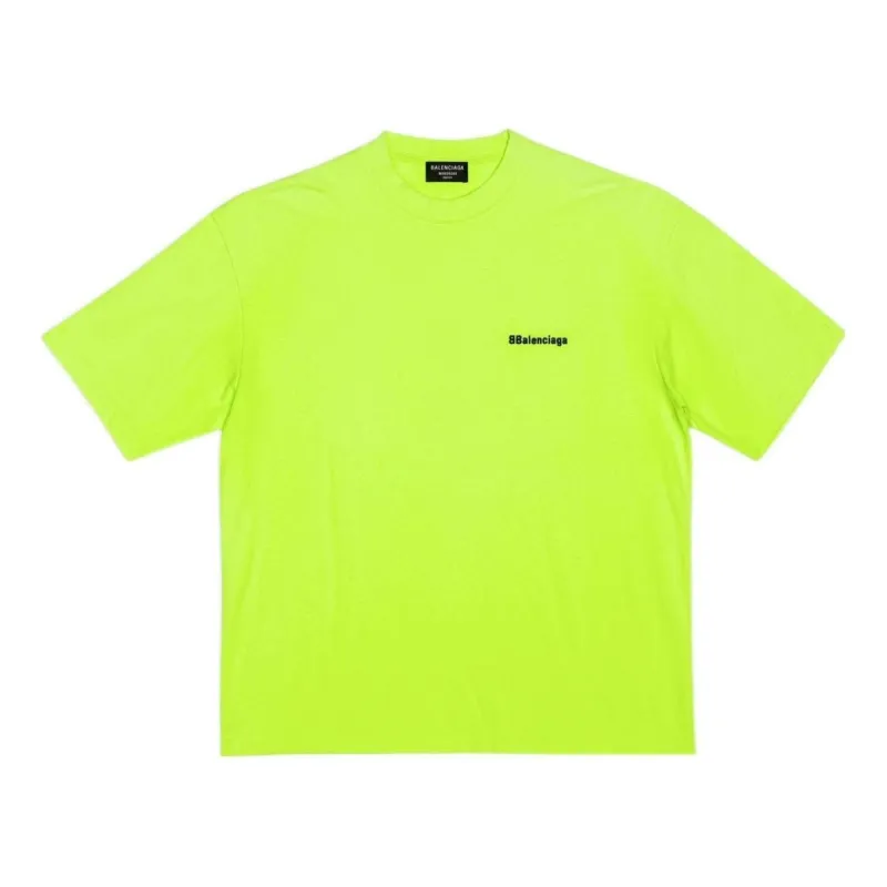Balenciaga BB Corporate T-shirt Medium Fit 'Yellow' 612966TJV877110 sold by KicksCrew
