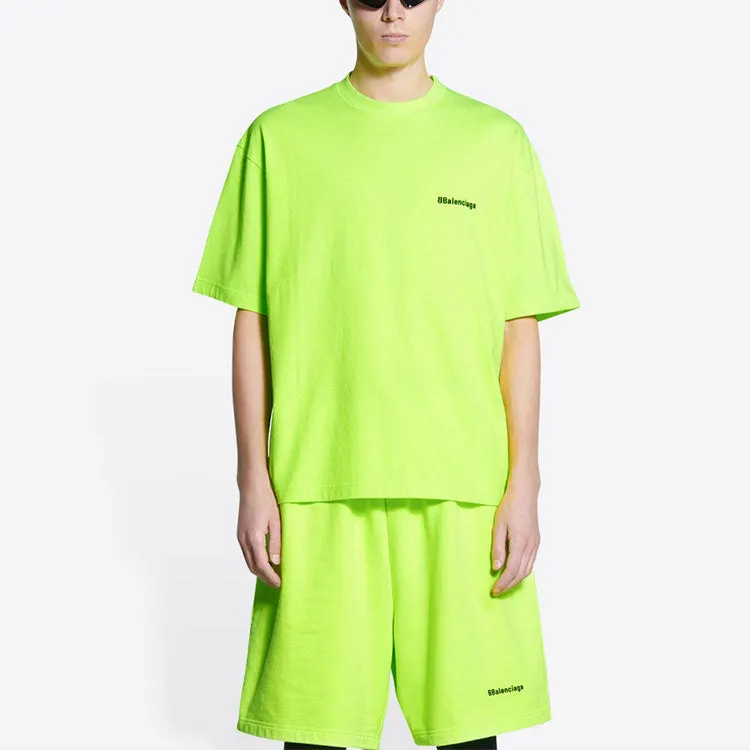 Balenciaga BB Corporate T-shirt Medium Fit 'Yellow' 612966TJV877110 sold by KicksCrew product image thumbnail 4