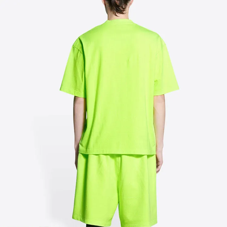 Balenciaga BB Corporate T-shirt Medium Fit 'Yellow' 612966TJV877110 sold by KicksCrew product image thumbnail 5