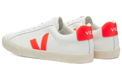 Veja Esplar Lace-Up 'White Orange Flou' EO022213 sold by KicksCrew